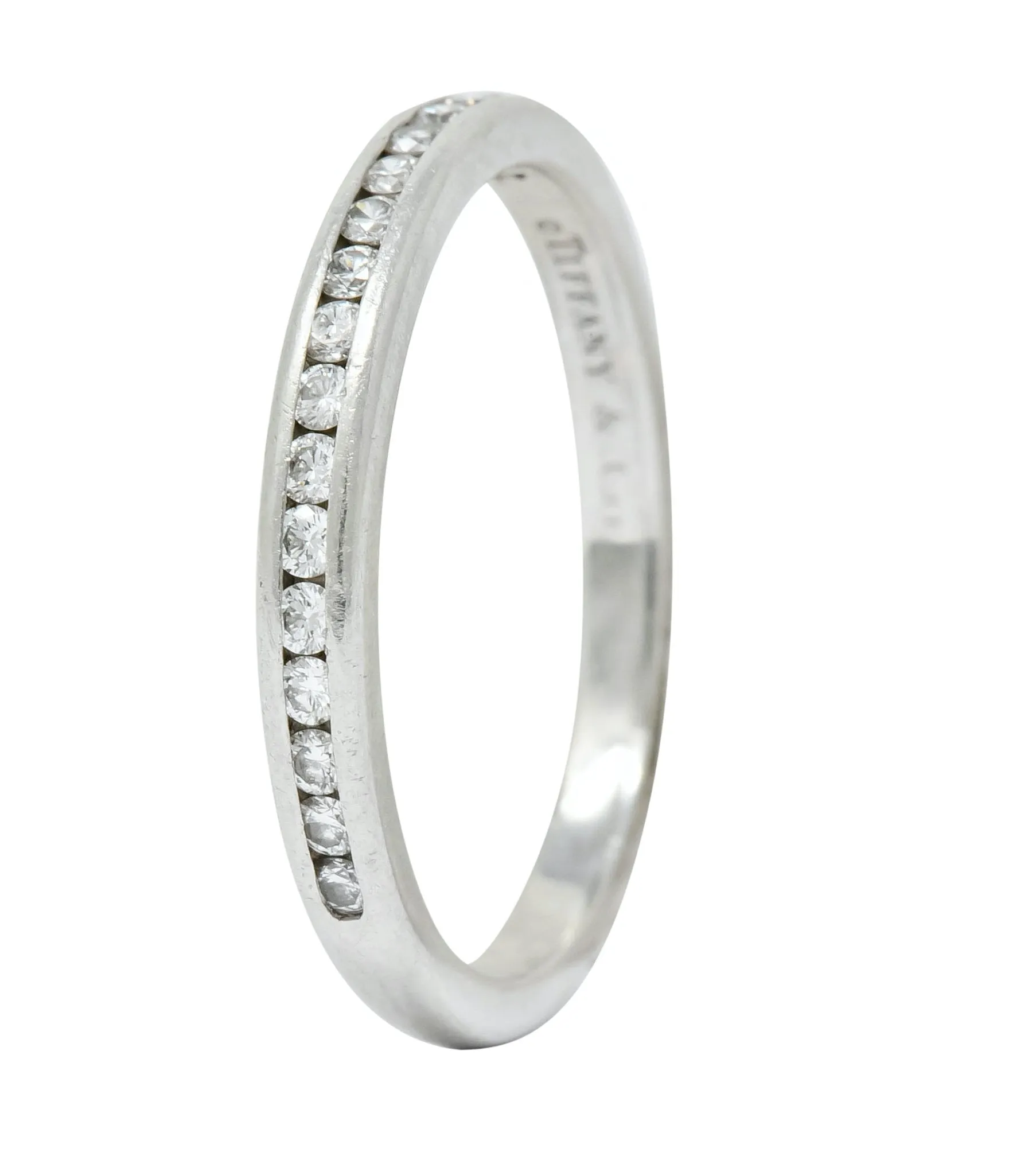Tiffany & Co. Vintage Diamond Anniversary Stacking Band Ring
