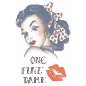 Tinsley FX Temp Tattoo - 1940 Hottie Girl