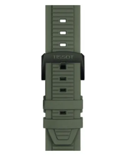 Tissot T-Race Chronograph Green Silicone Strap T141.417.37.061.02