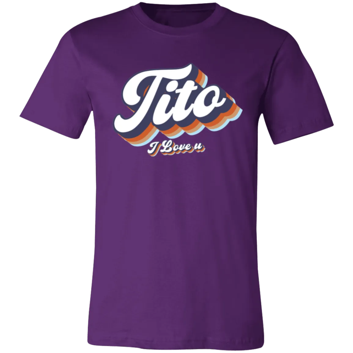 Tito I Love U Unisex Jersey T-Shirt