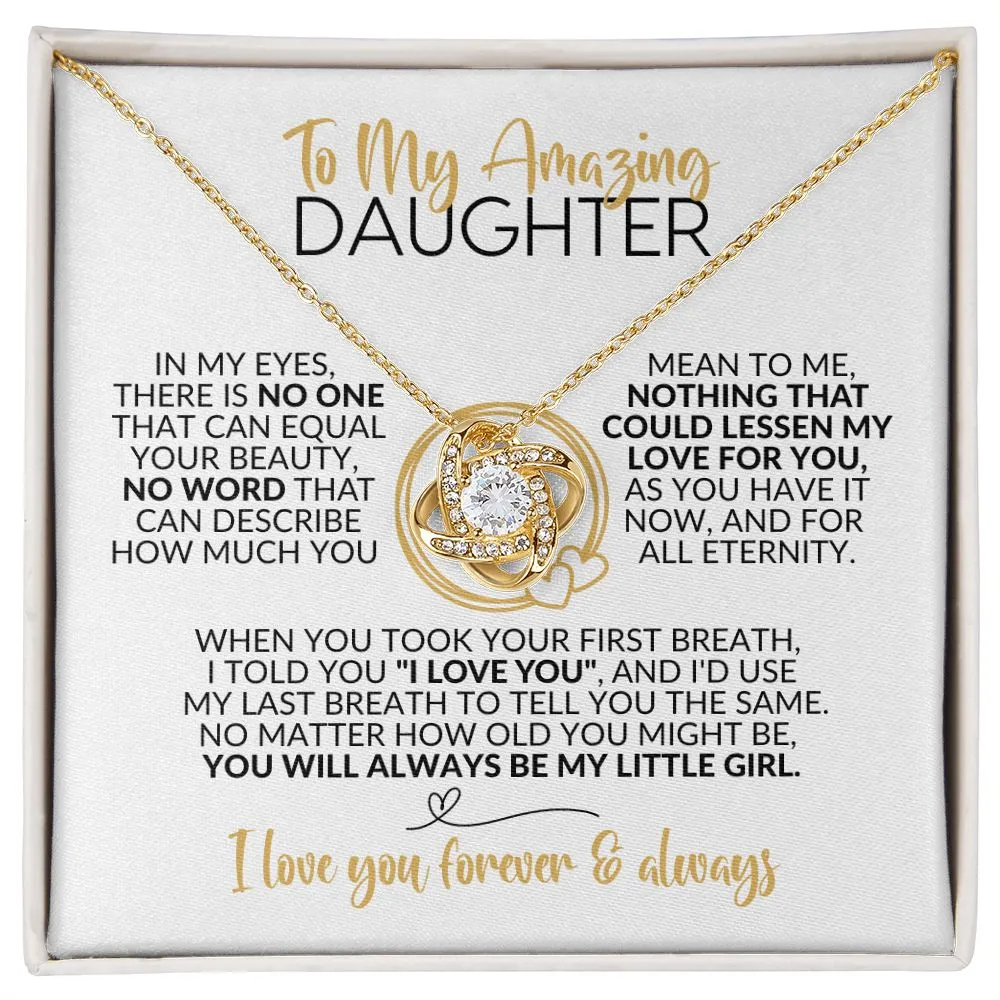 To My Daughter | Always Be My Little Girl