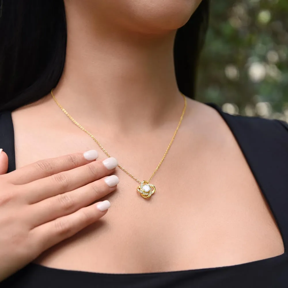 To Our Lovely Granddaughter - Pages of Life Sunflower, Gold Necklace With Message Card and Box