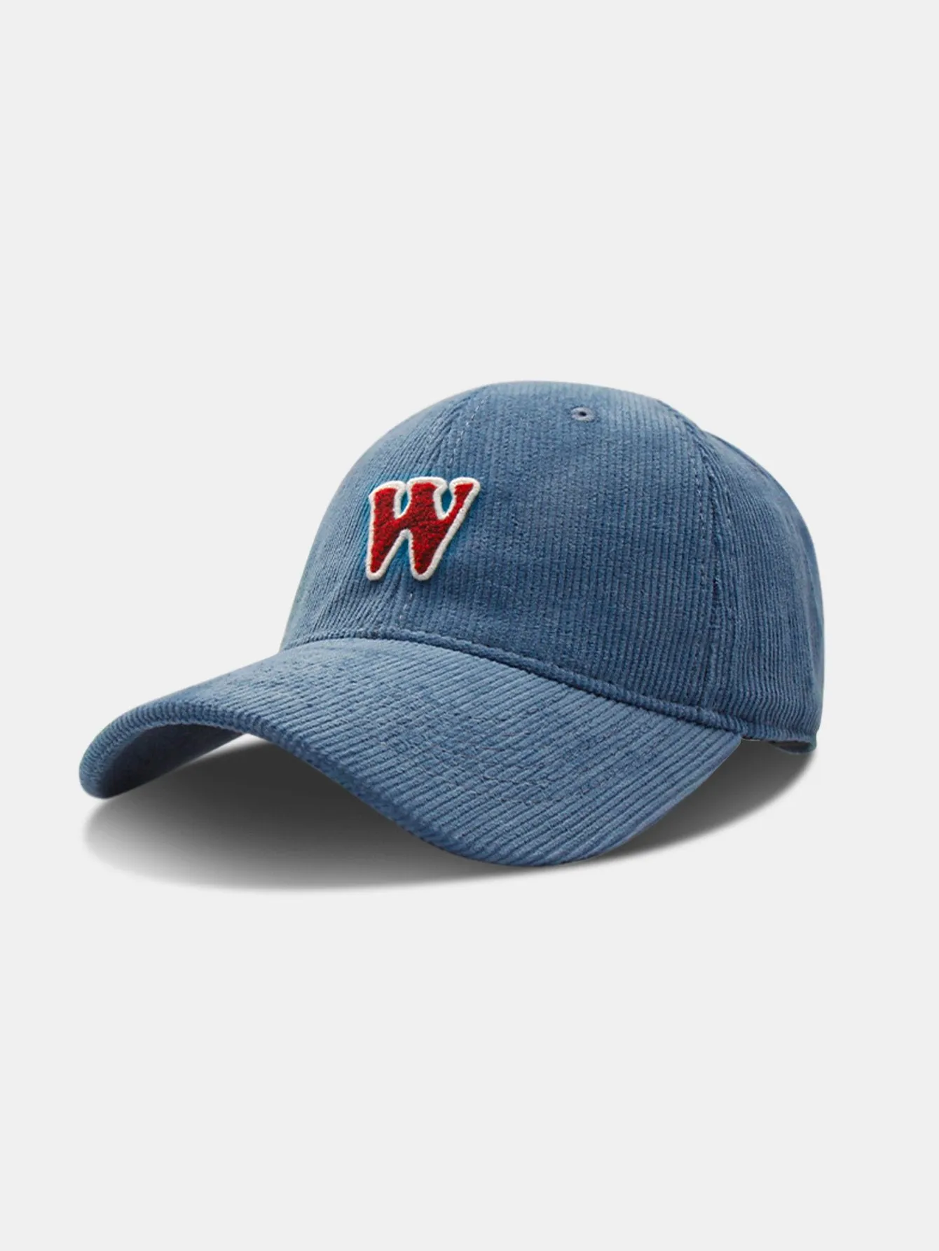 Topi baseball retro korduroy bergaya bergaya