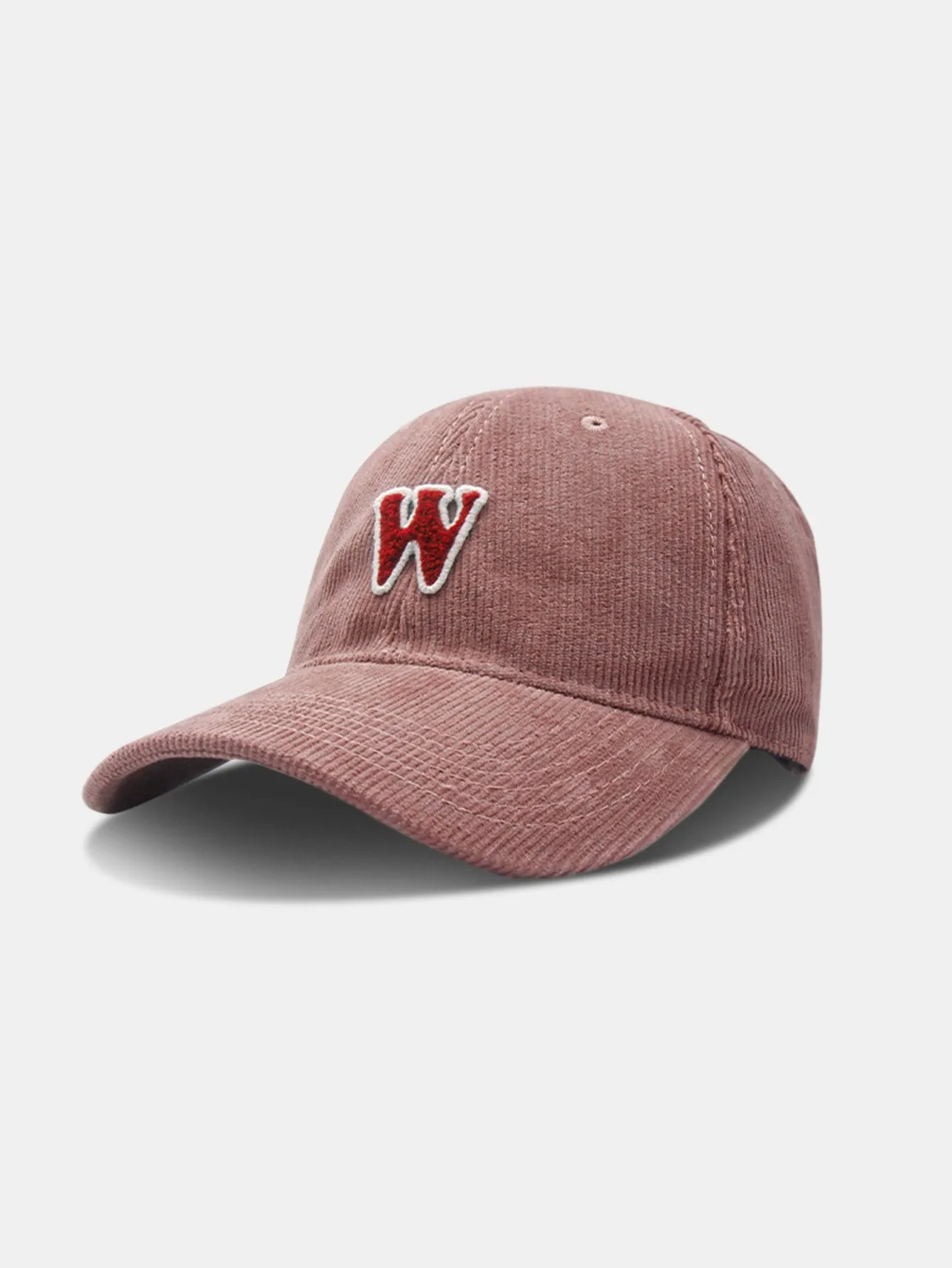 Topi baseball retro korduroy bergaya bergaya