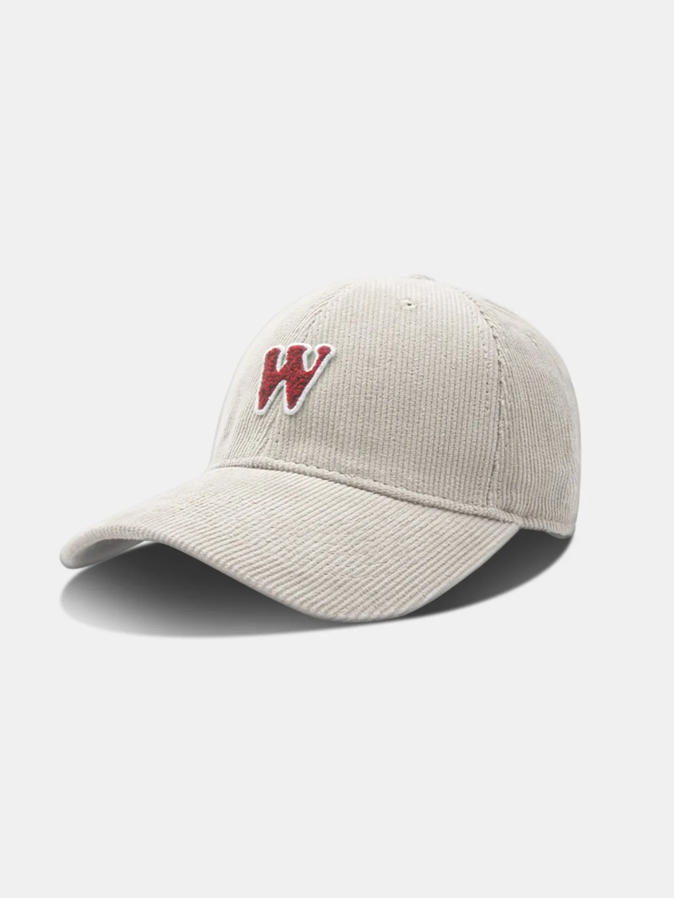 Topi baseball retro korduroy bergaya bergaya