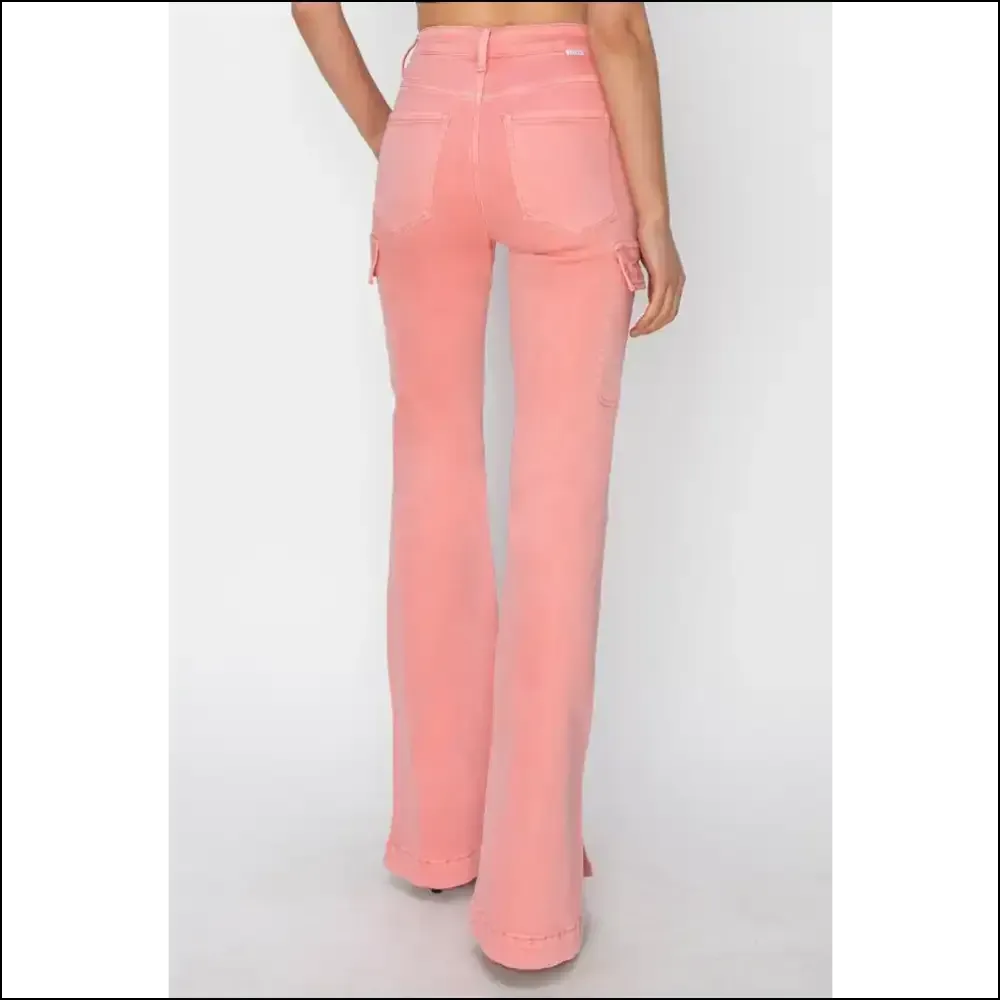 Transform your Wardrobe with Risen Cargo Bootcut Jeans – where Style Meets Comfort!