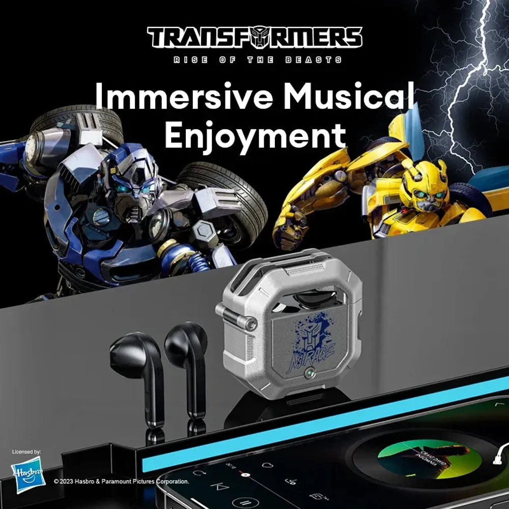 Transformers TF-T12 Low Latency Sports Earbuds - Yellow