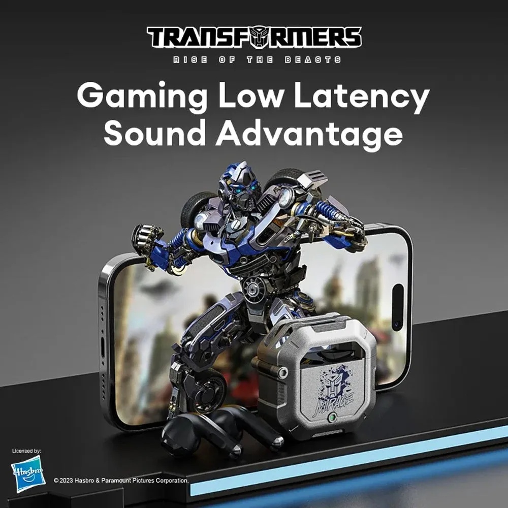 Transformers TF-T12 Low Latency Sports Earbuds - Yellow
