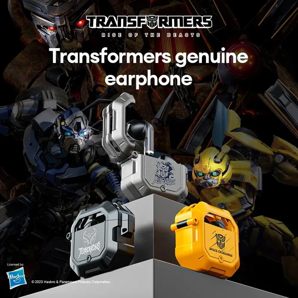 Transformers TF-T12 Low Latency Sports Earbuds - Yellow
