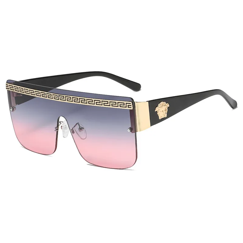 Trendy Fashion Personality Head Decorated Sunglasses Frameless