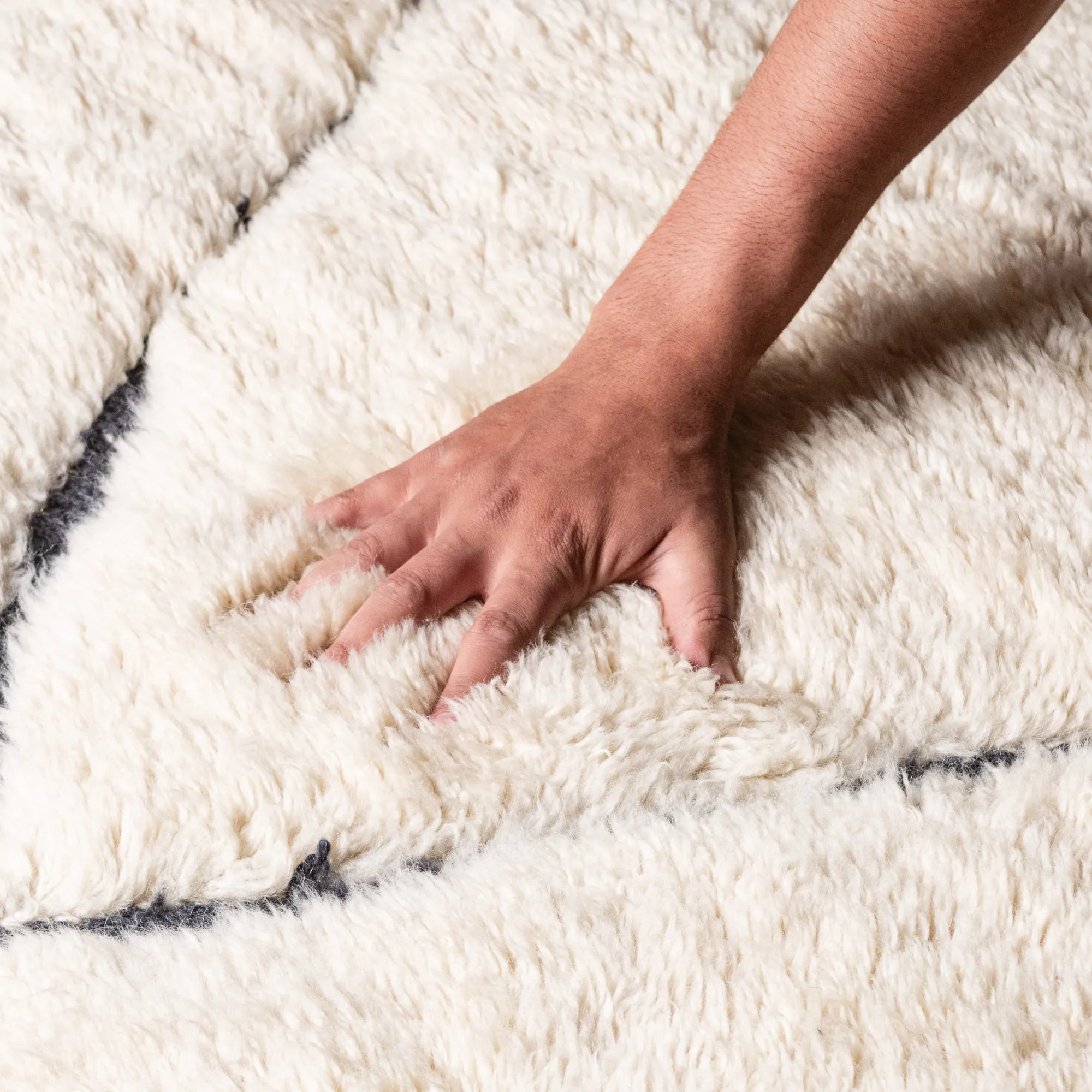 Twins - Luxury Shag Moroccan Rug