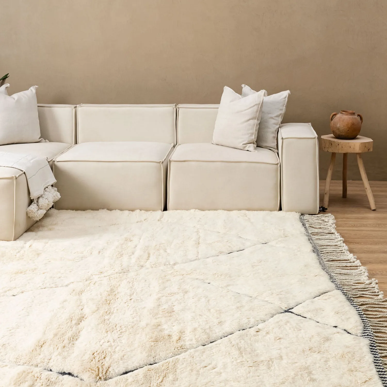 Twins - Luxury Shag Moroccan Rug