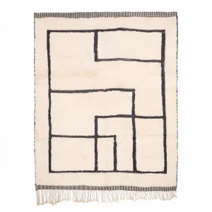 Unbalanced Ratio - Luxury Shag Moroccan Rug
