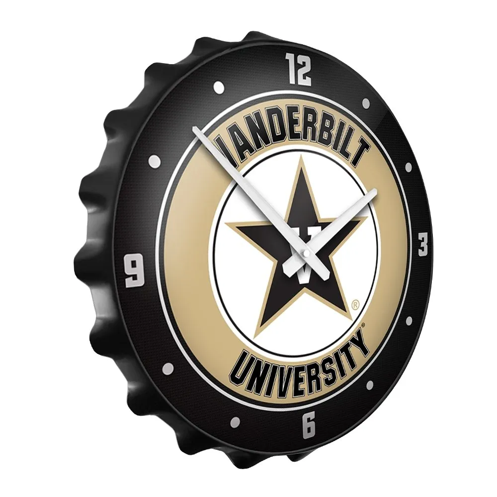 Vanderbilt Commodores: Bottle Cap Wall Clock