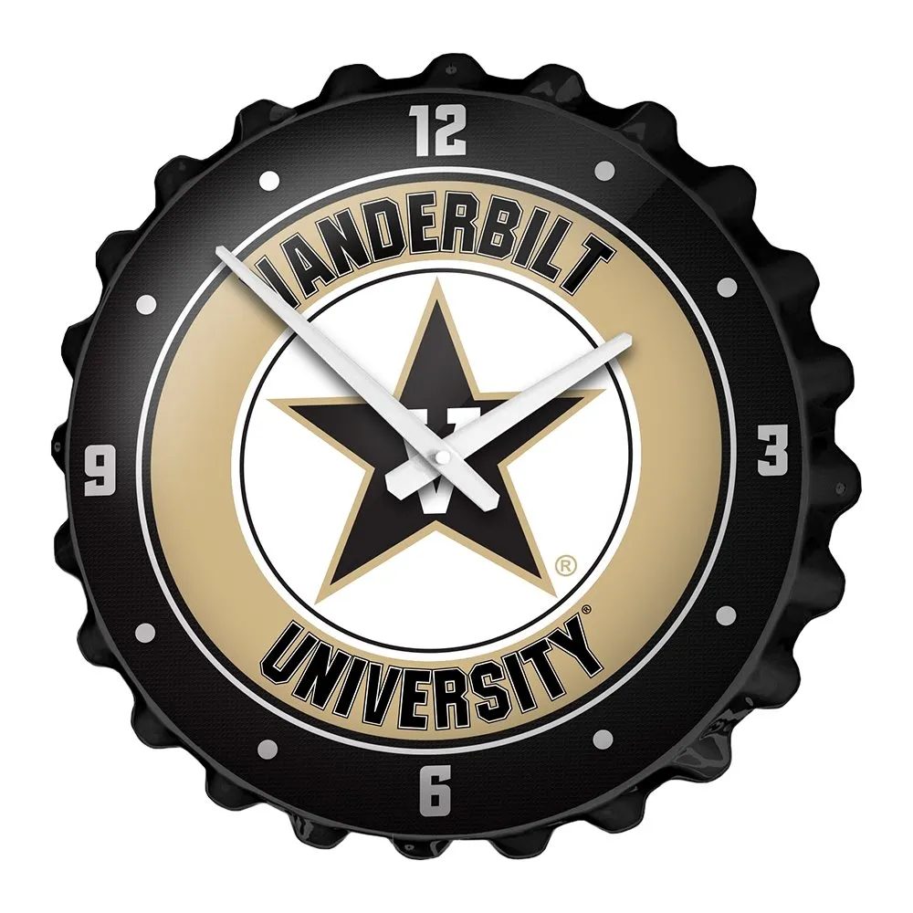 Vanderbilt Commodores: Bottle Cap Wall Clock