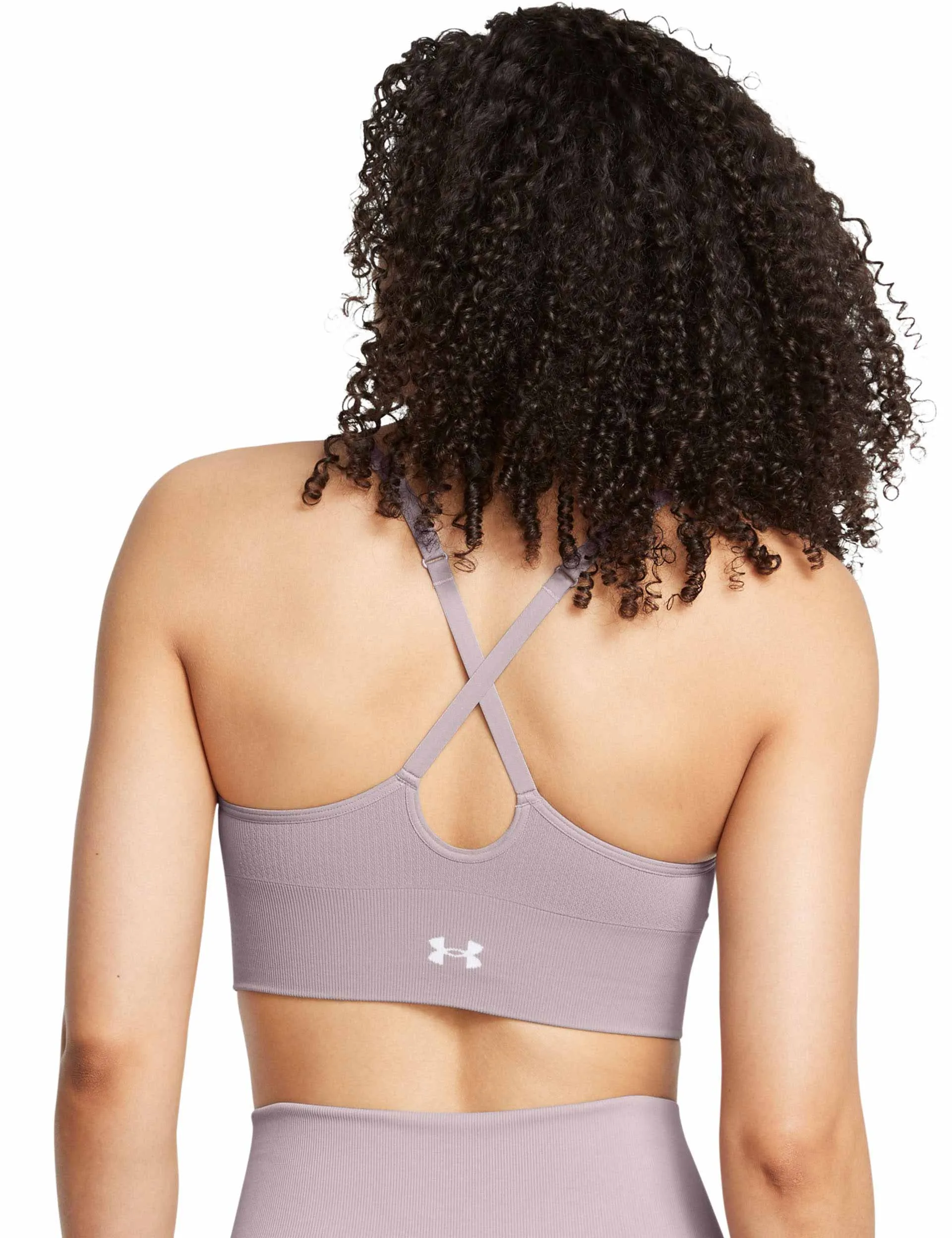 Vanish Seamless Low Sports Bra - Tetra Grey/White