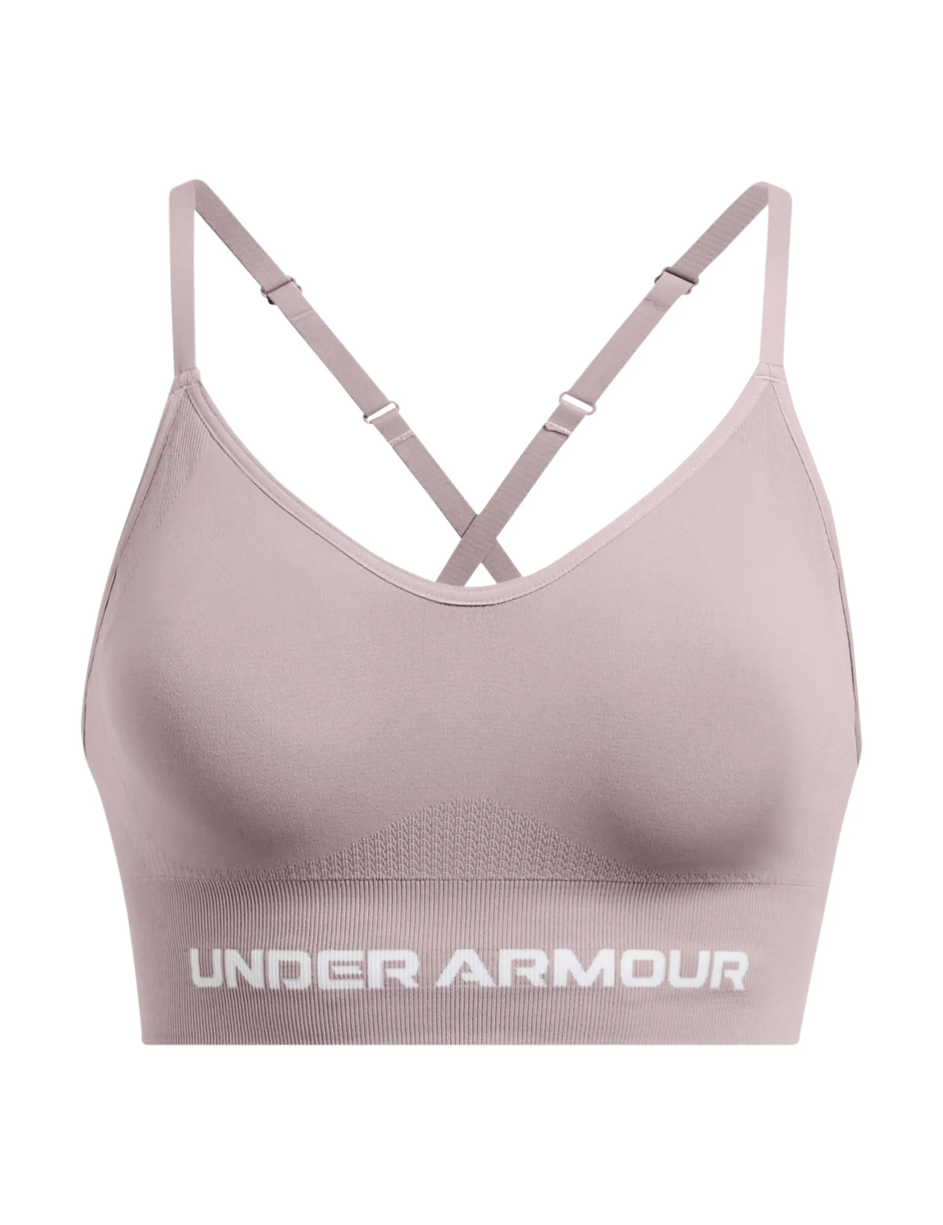 Vanish Seamless Low Sports Bra - Tetra Grey/White