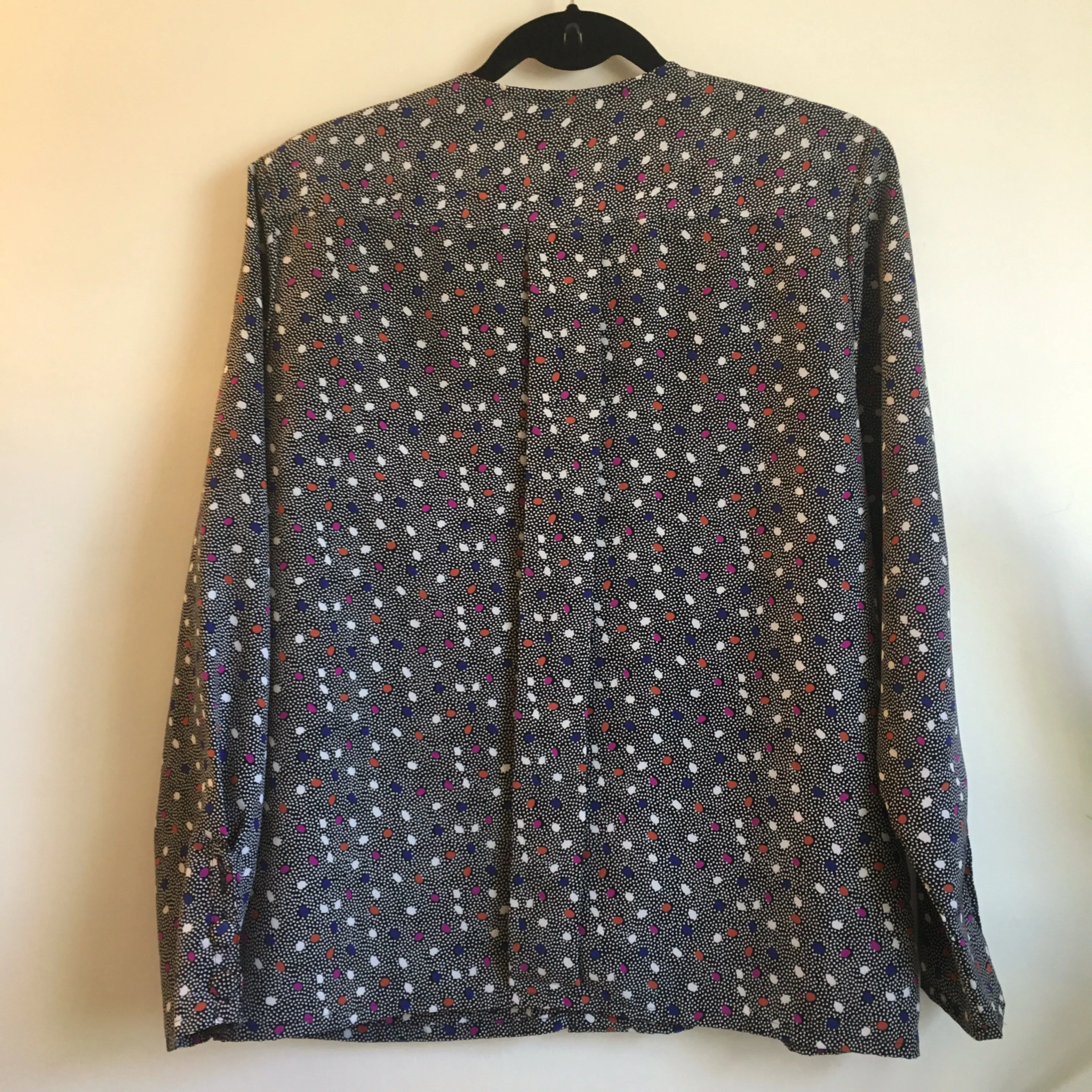 Vintage OSCAR De La RENTA long sleeve  button up blouse // Size 12