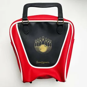 Vintage Retro Mini Bowling Bag