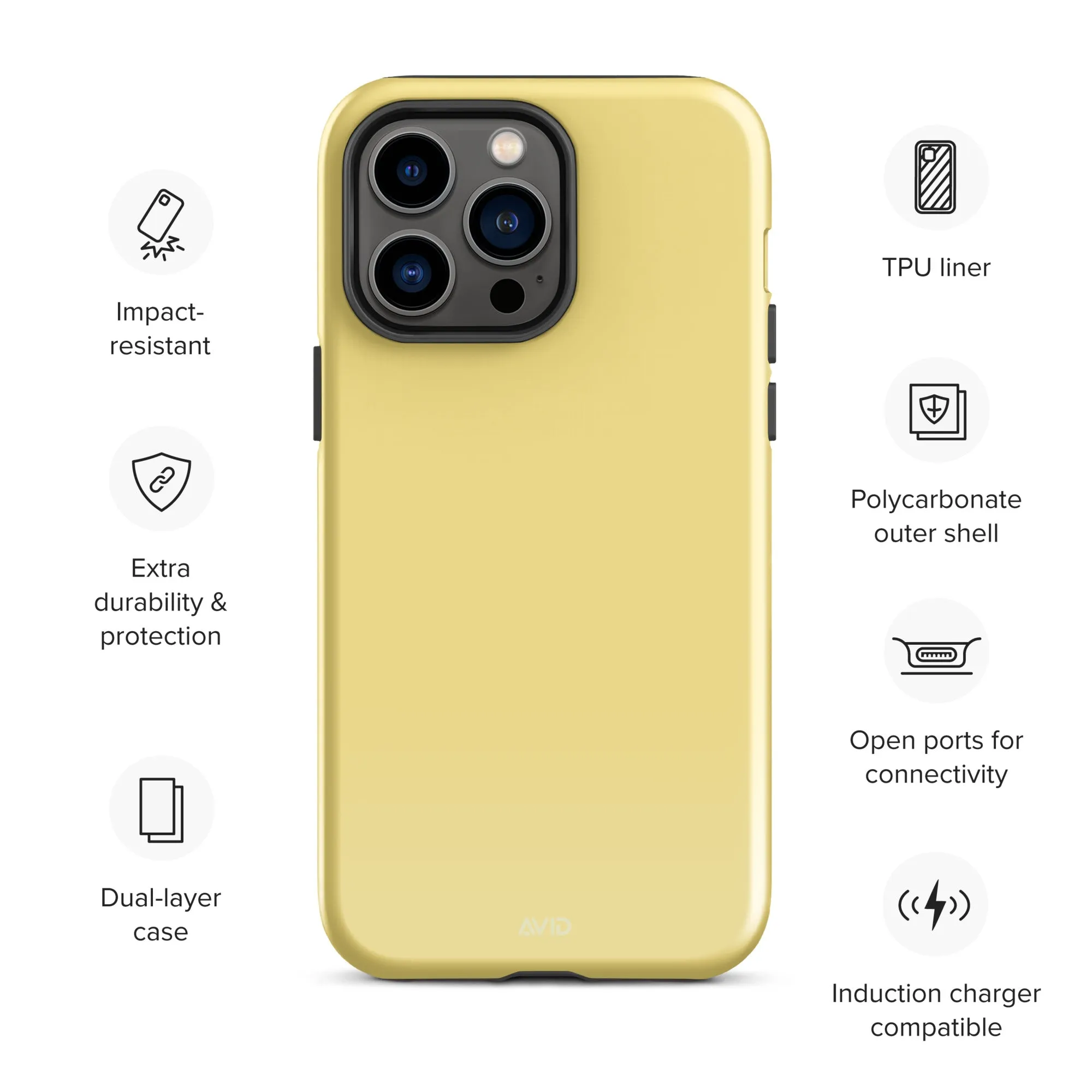 Vis Vis Yellow - Tough Case for iPhone®
