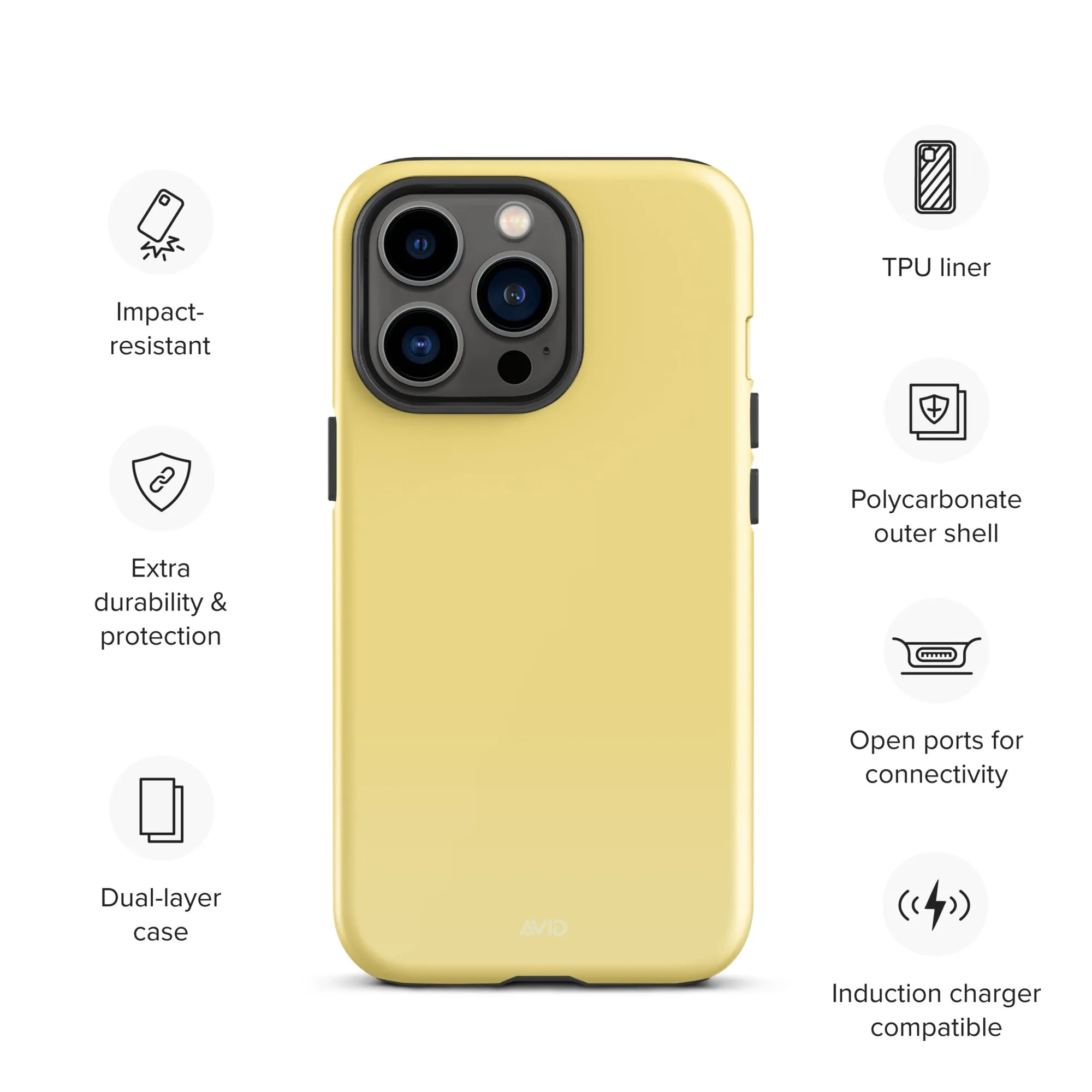 Vis Vis Yellow - Tough Case for iPhone®