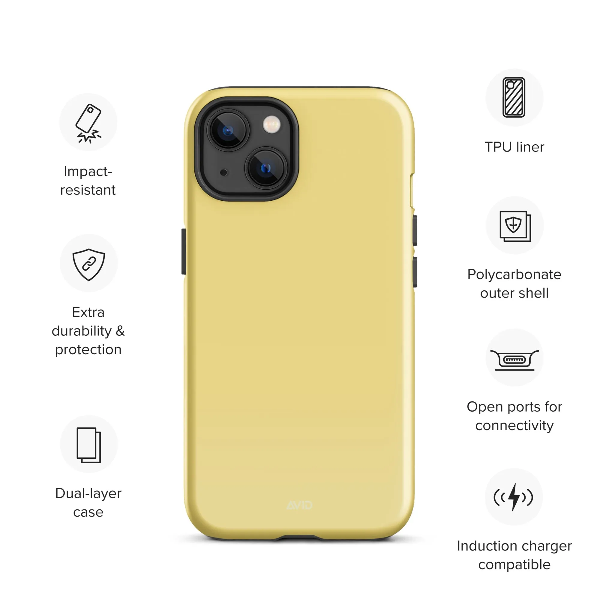 Vis Vis Yellow - Tough Case for iPhone®