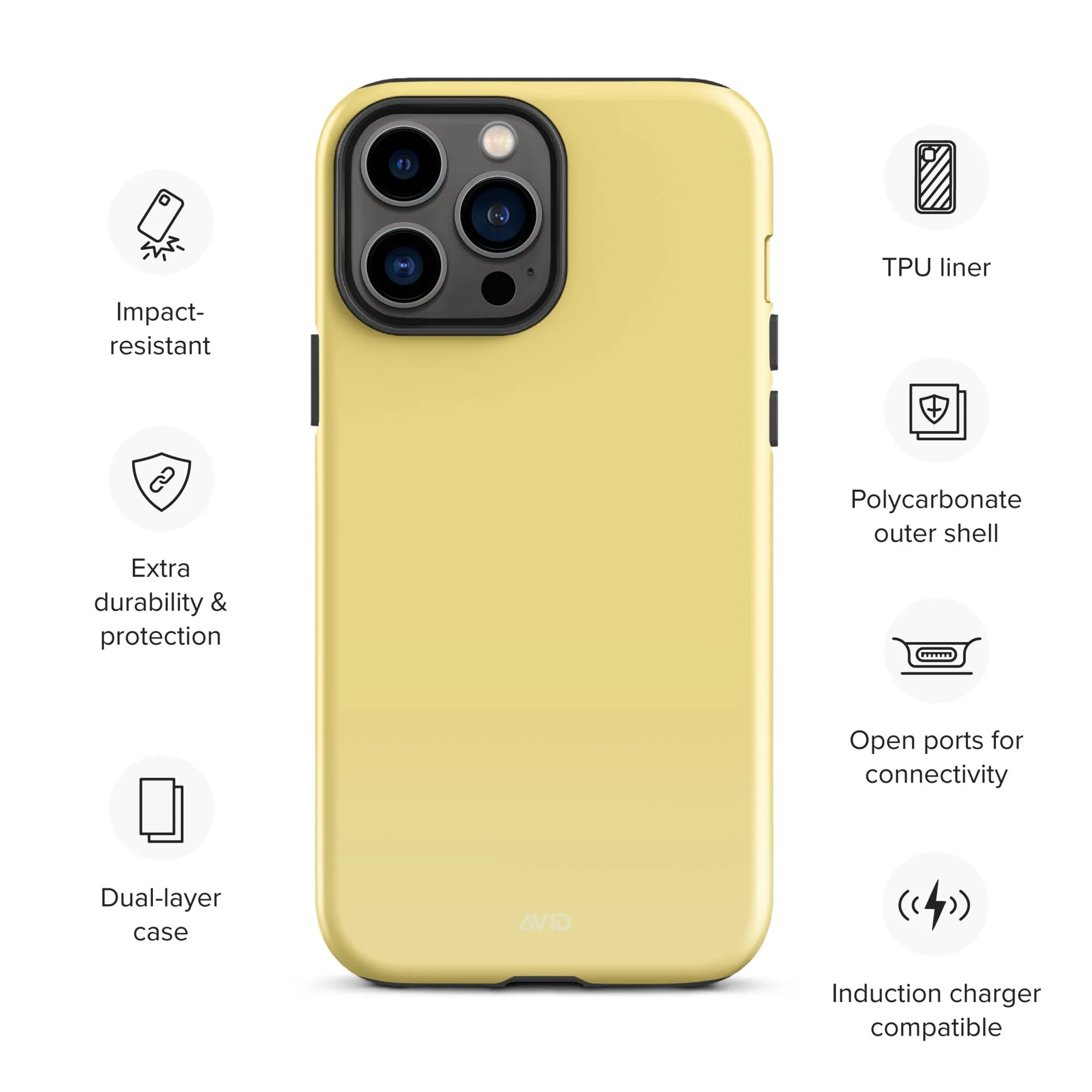 Vis Vis Yellow - Tough Case for iPhone®