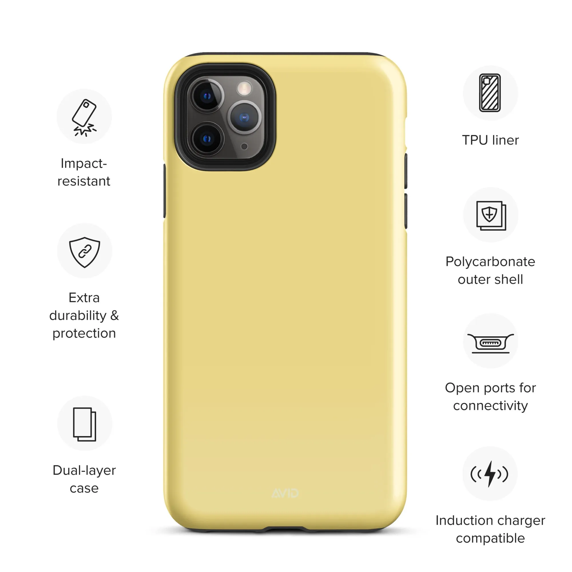 Vis Vis Yellow - Tough Case for iPhone®