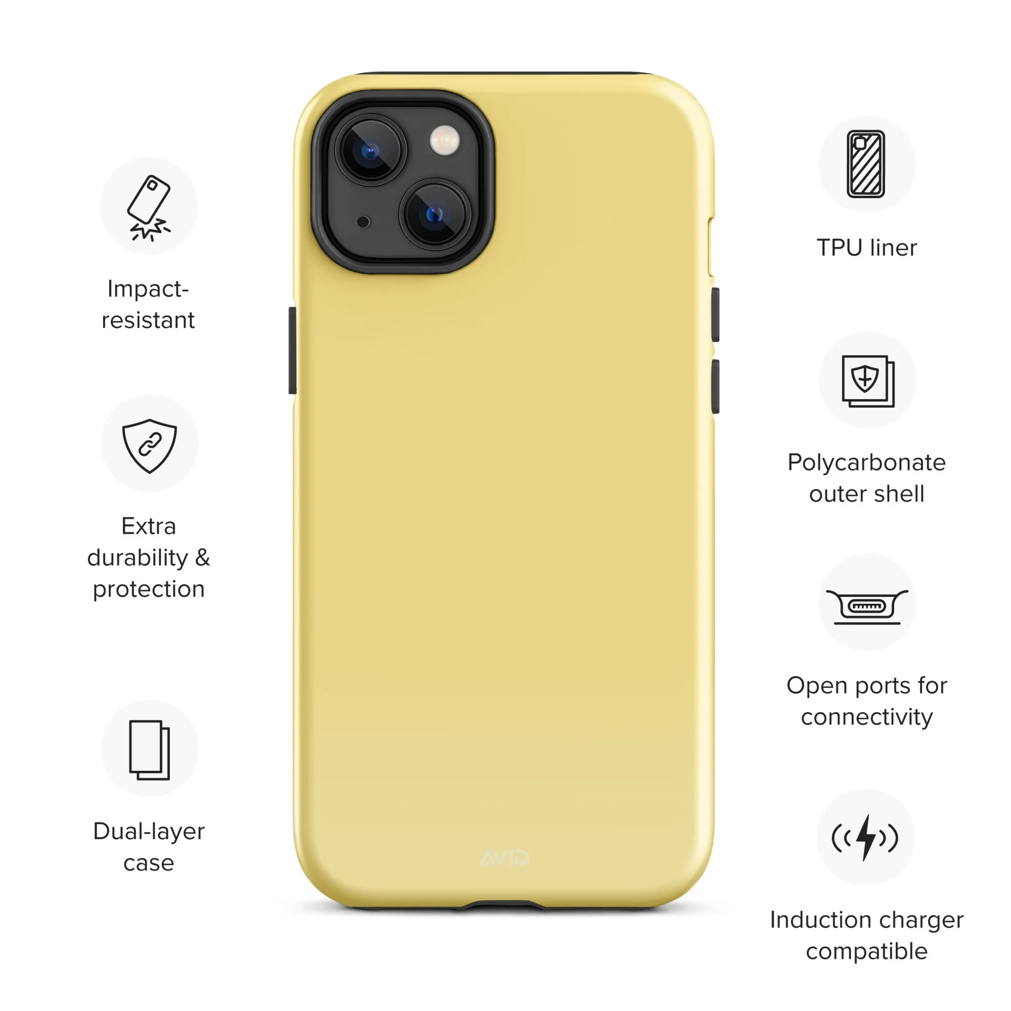 Vis Vis Yellow - Tough Case for iPhone®