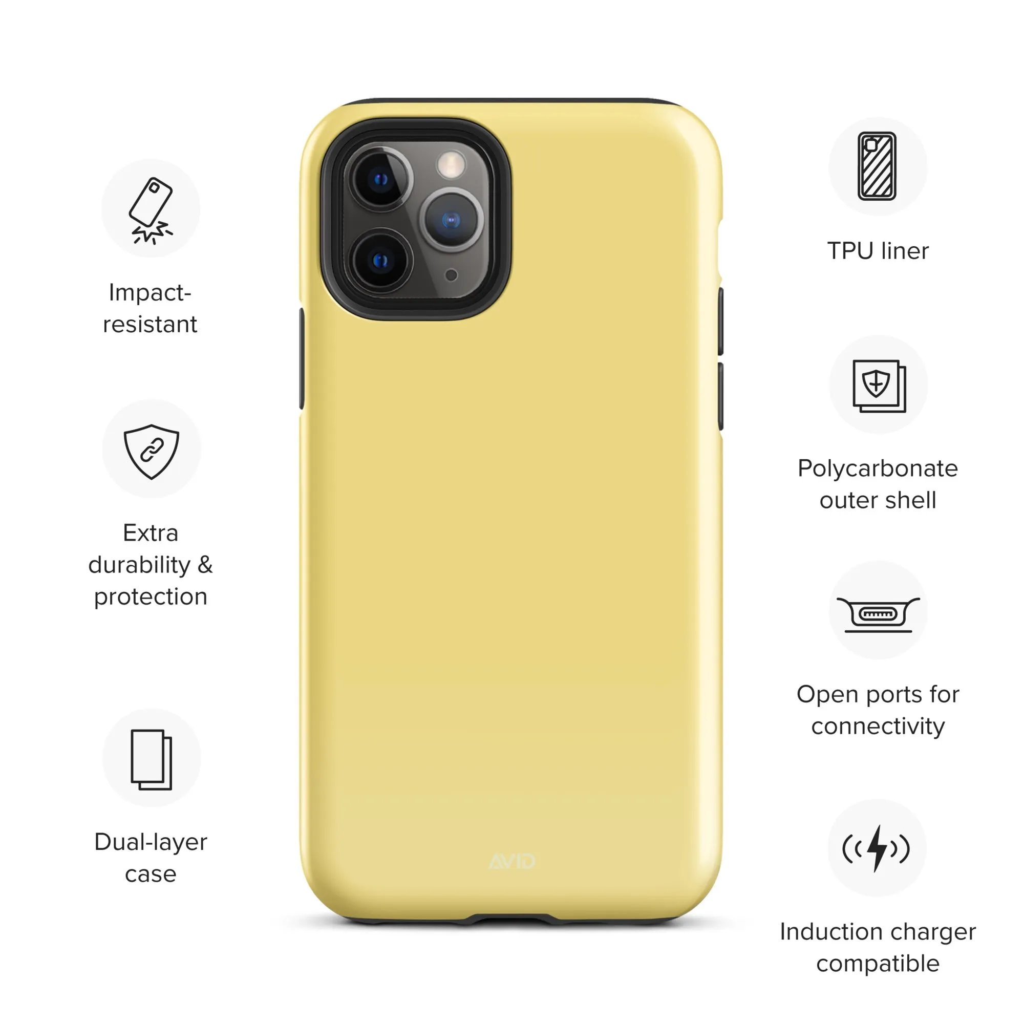 Vis Vis Yellow - Tough Case for iPhone®