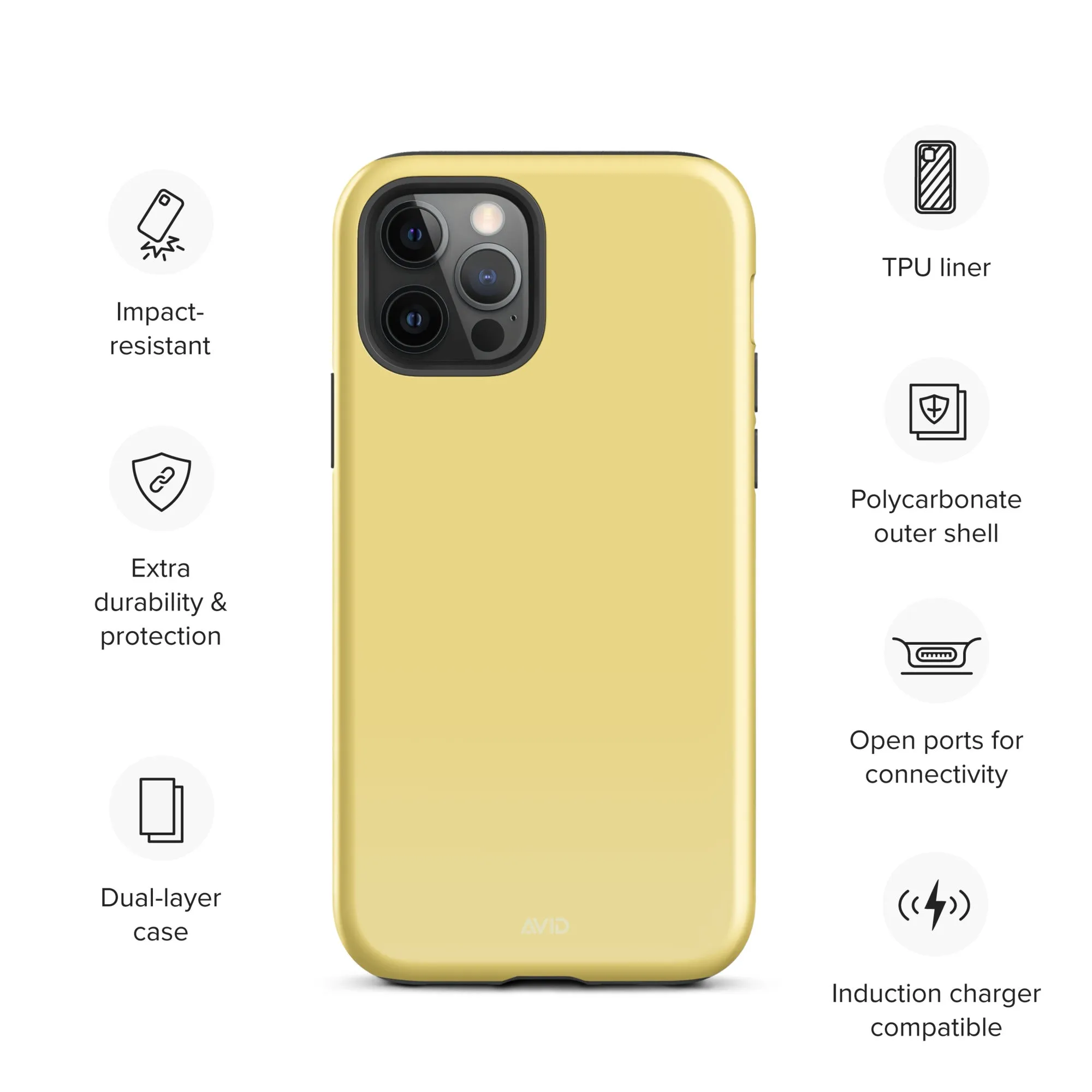 Vis Vis Yellow - Tough Case for iPhone®