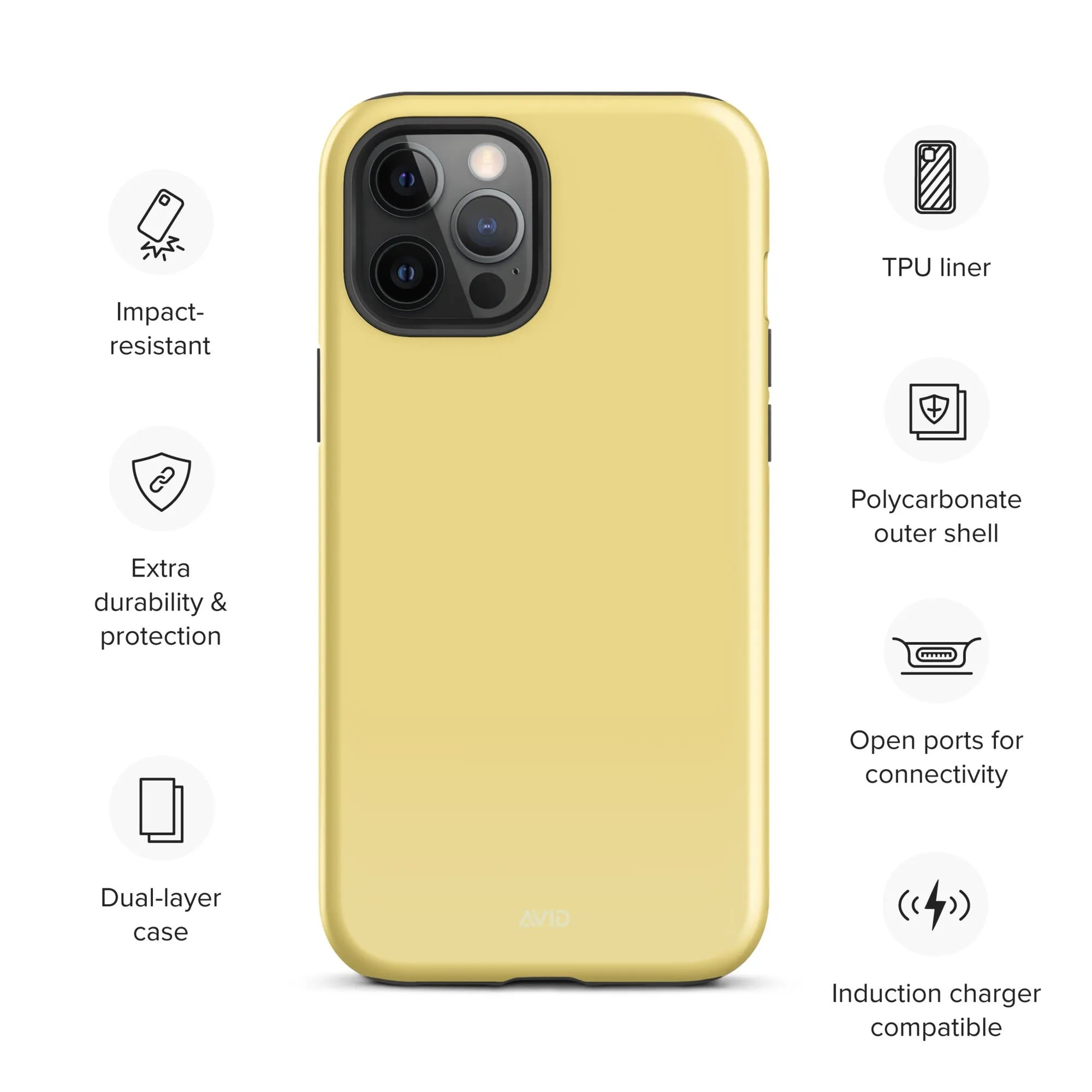 Vis Vis Yellow - Tough Case for iPhone®