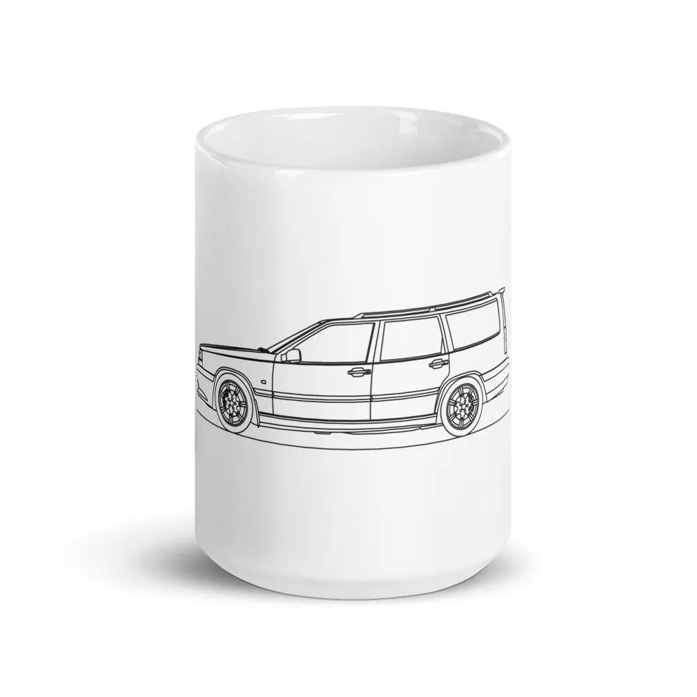 Volvo 850 R Outline Mug
