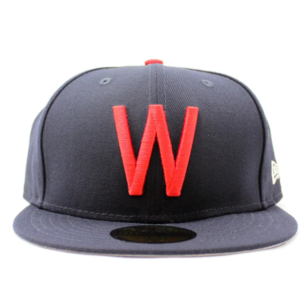 Washington Senators 1952 New Era 59Fifty Fitted Hat (Navy Gray Under Brim)