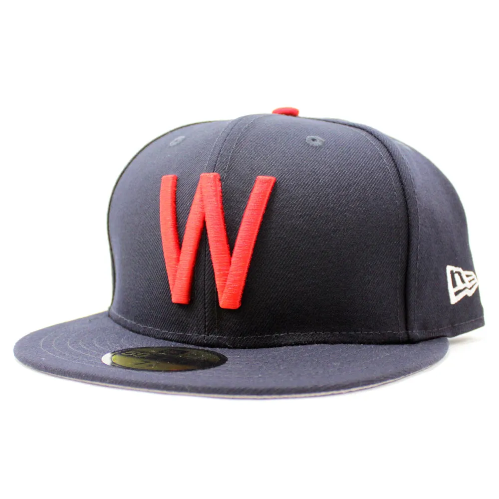 Washington Senators 1952 New Era 59Fifty Fitted Hat (Navy Gray Under Brim)