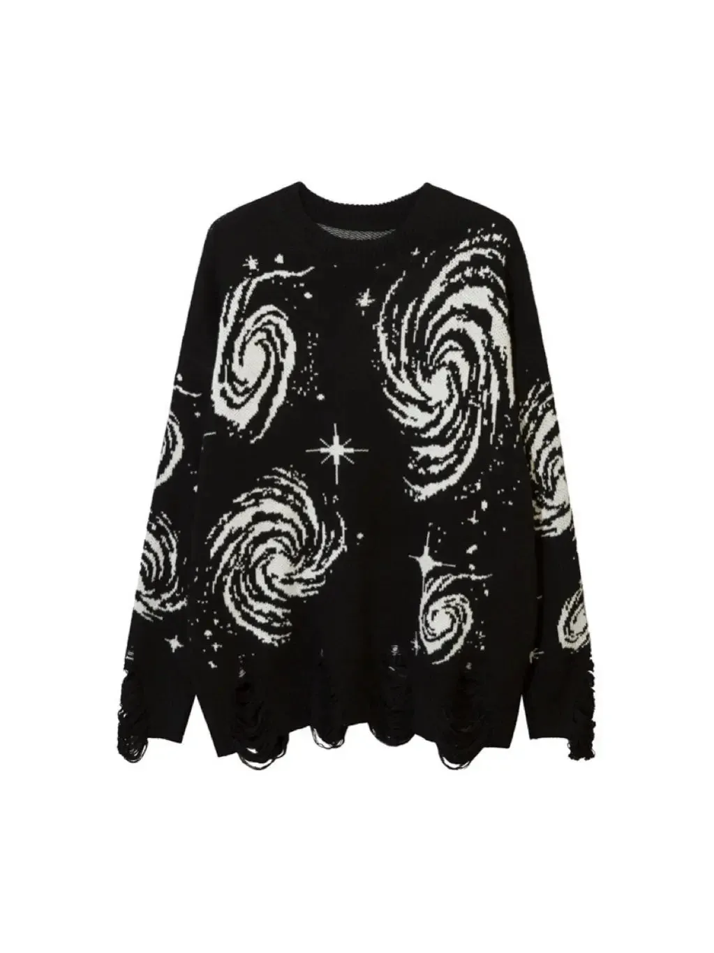 'Whimsy' Dark Galaxy Oversized Unisex Sweater