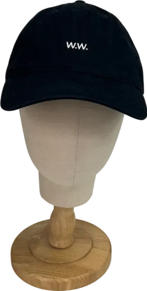 Wood Wood Black Low Profile Cap UK S