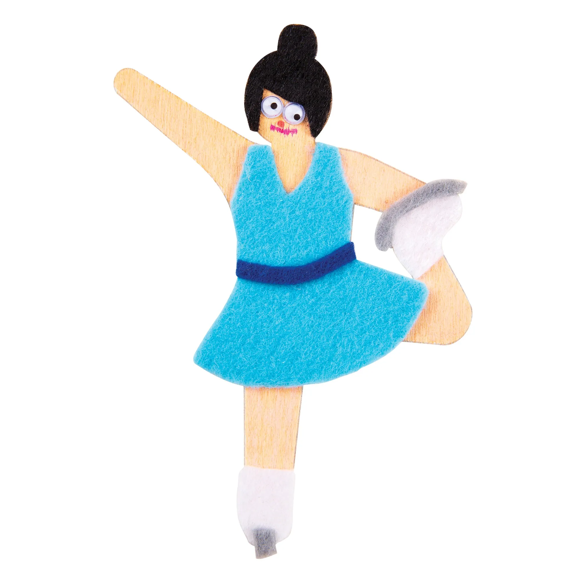 Wooden Active Figures Pack of 24