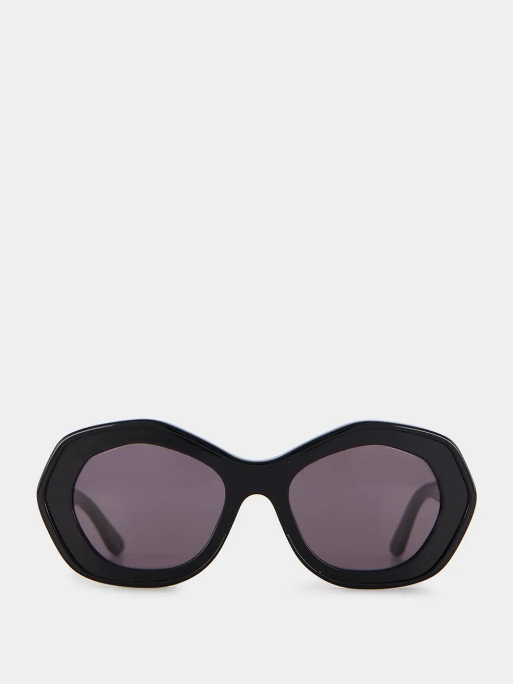 X Marni Ulawun Vulcano Black Sunglasses