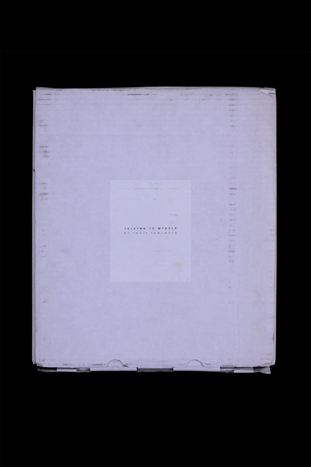 YOHJI YAMAMOTO | TALKING TO MYSELF