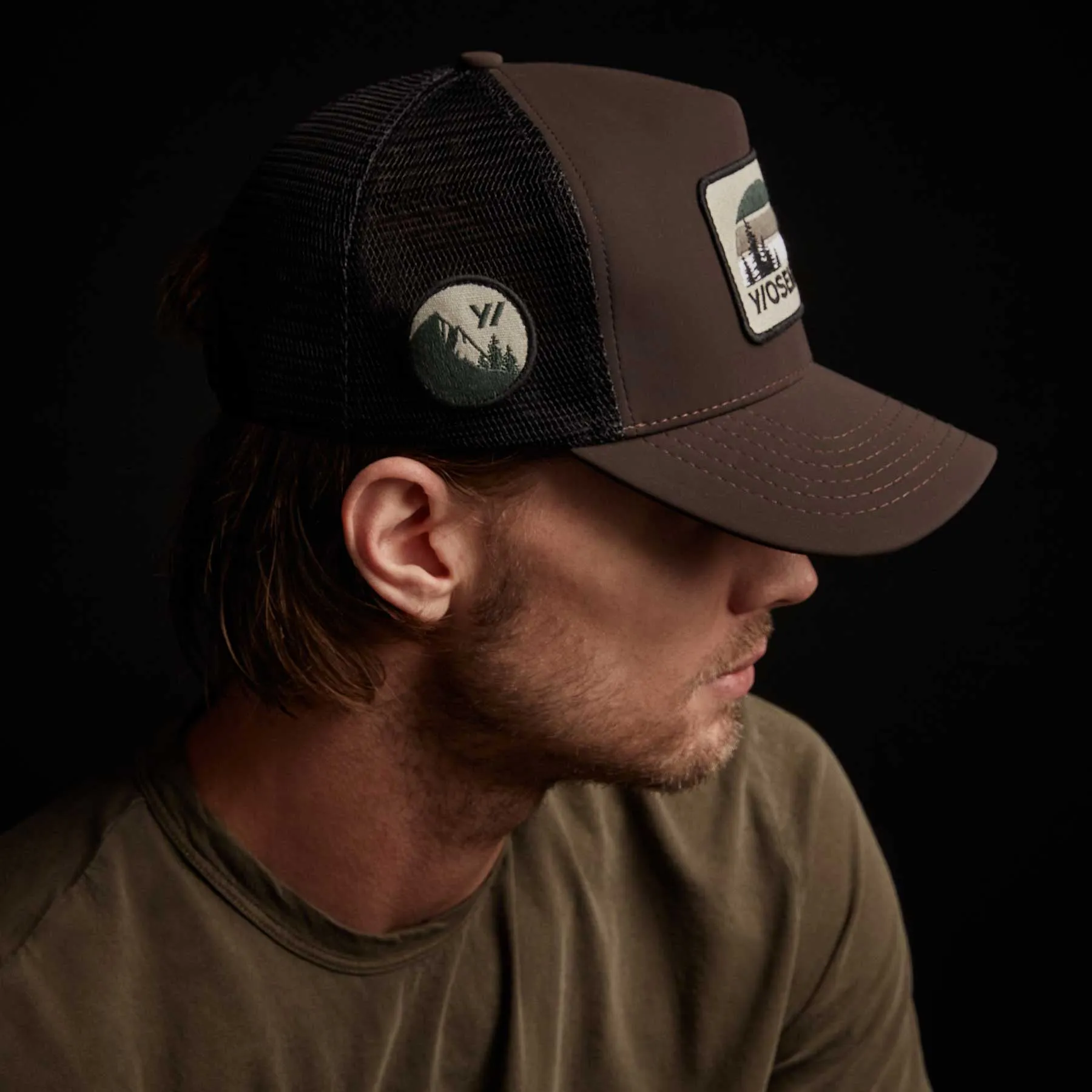Y/OSEMITE Patch Trucker Hat - Kona