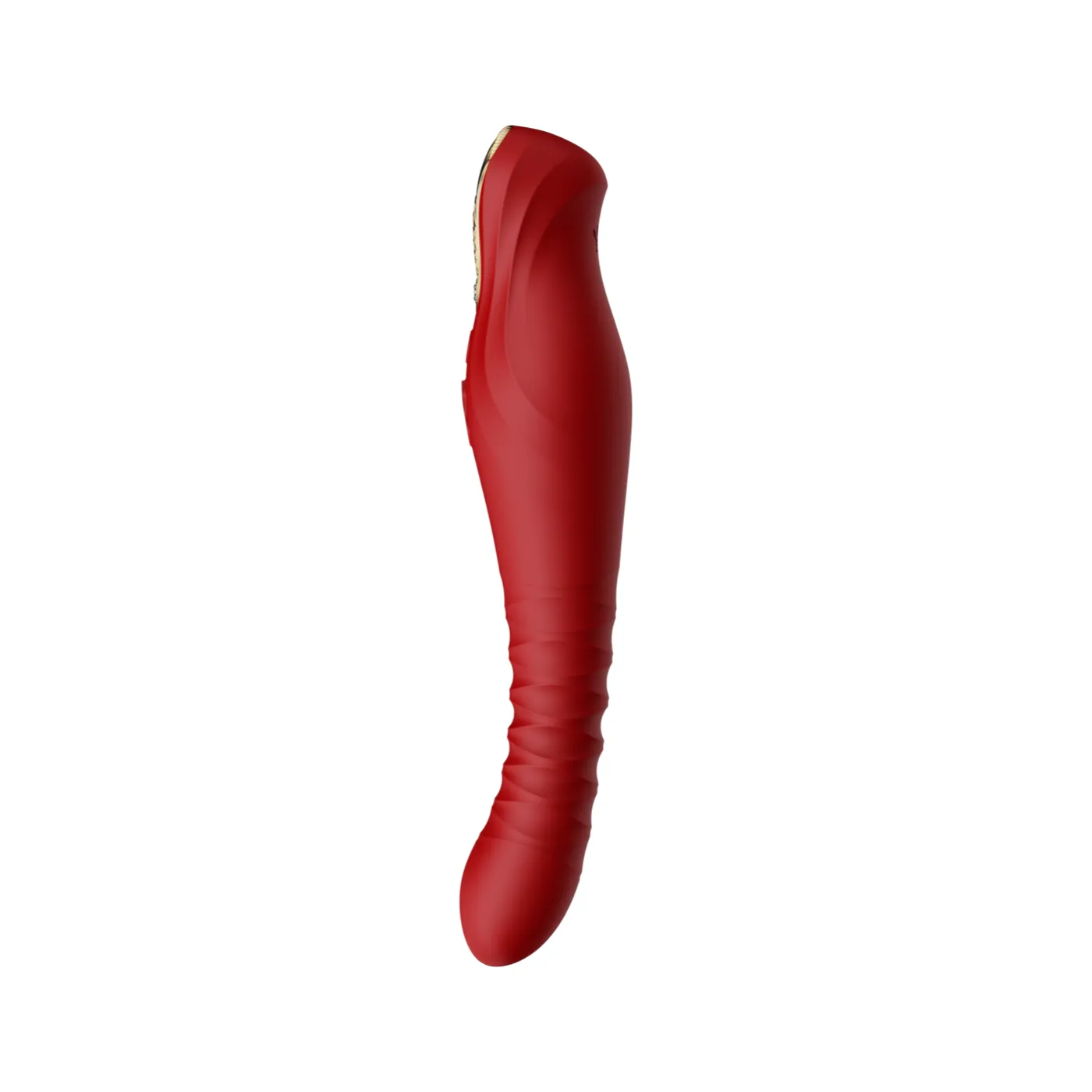 ZALO King Vibrating Thruster Wine Red