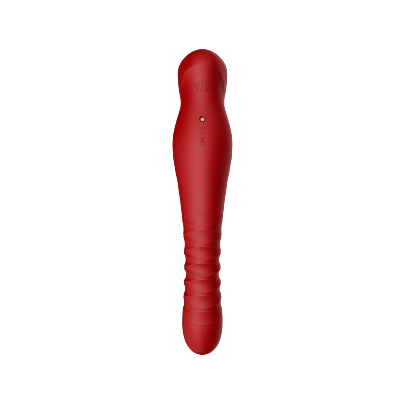 ZALO King Vibrating Thruster Wine Red