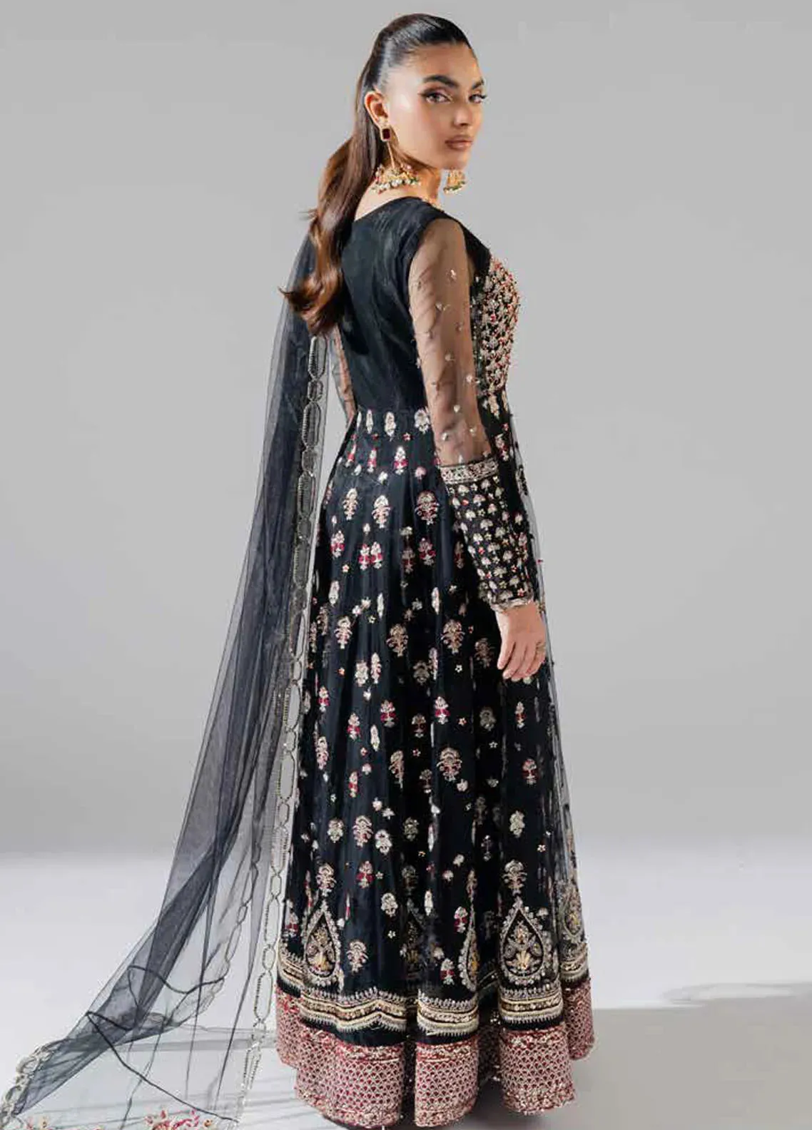 Zarez By Freesia Luxury Embroidered Unstitched 3pcs